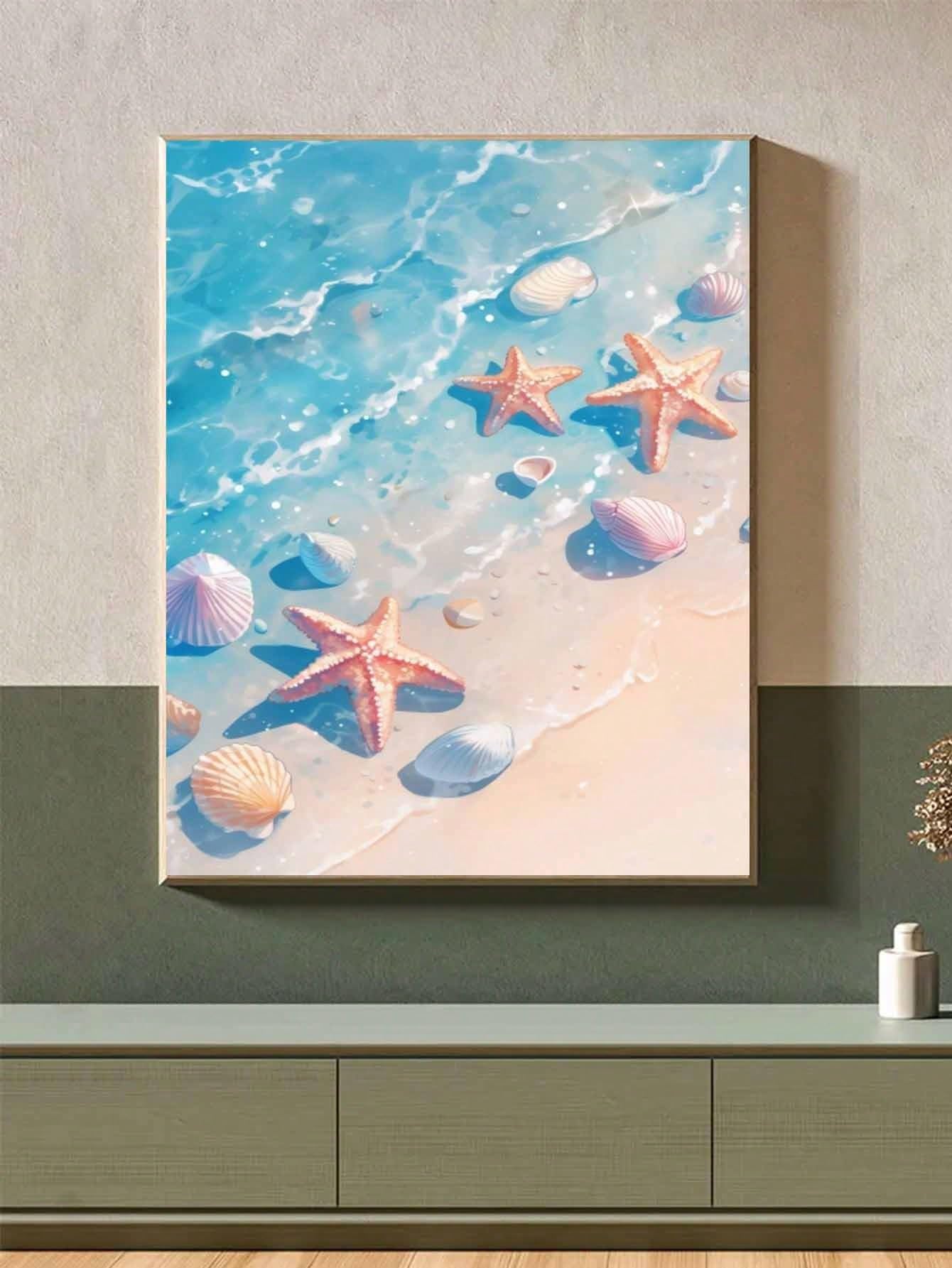 Amazon.co.jp: LEADINTOP ダイヤモンドアート ビーチ 風景